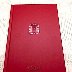 New Cartier Watchmaking Collection 2015  Hard Cover Catalog  Silver Embossed Cov